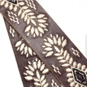 Lucky Brand Wine Leather Beaded Belt Lucky Brand | Accessories | Lucky Brand Wine Leather Beaded  main image 4